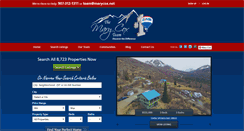 Desktop Screenshot of homesinalaska.com